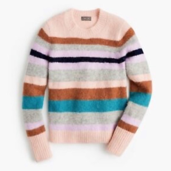 J. Crew Sweaters - J. Crew Point Sur Striped Alpaca & Wool Sweater